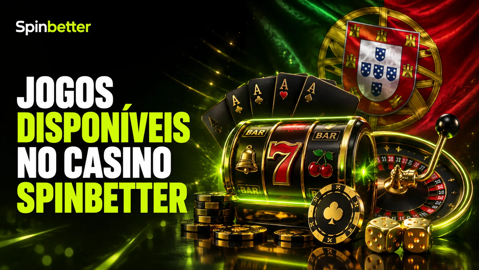 Jogos disponíveis no casino spinbetter