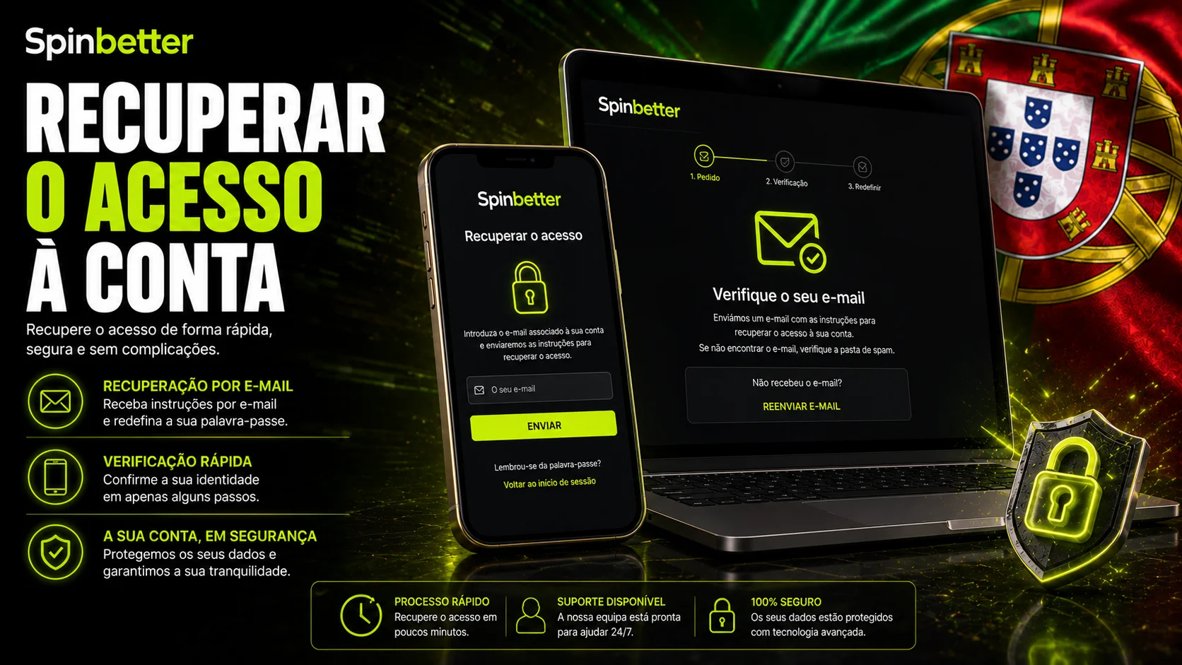 Recuperar o acesso à conta